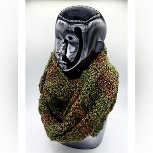 Handmade Crochet infinity scarf from our Closet Essentials